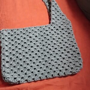 handmade crochet tote bag